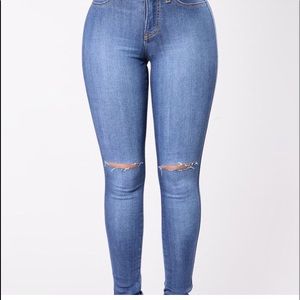 Blue Denim Jeans